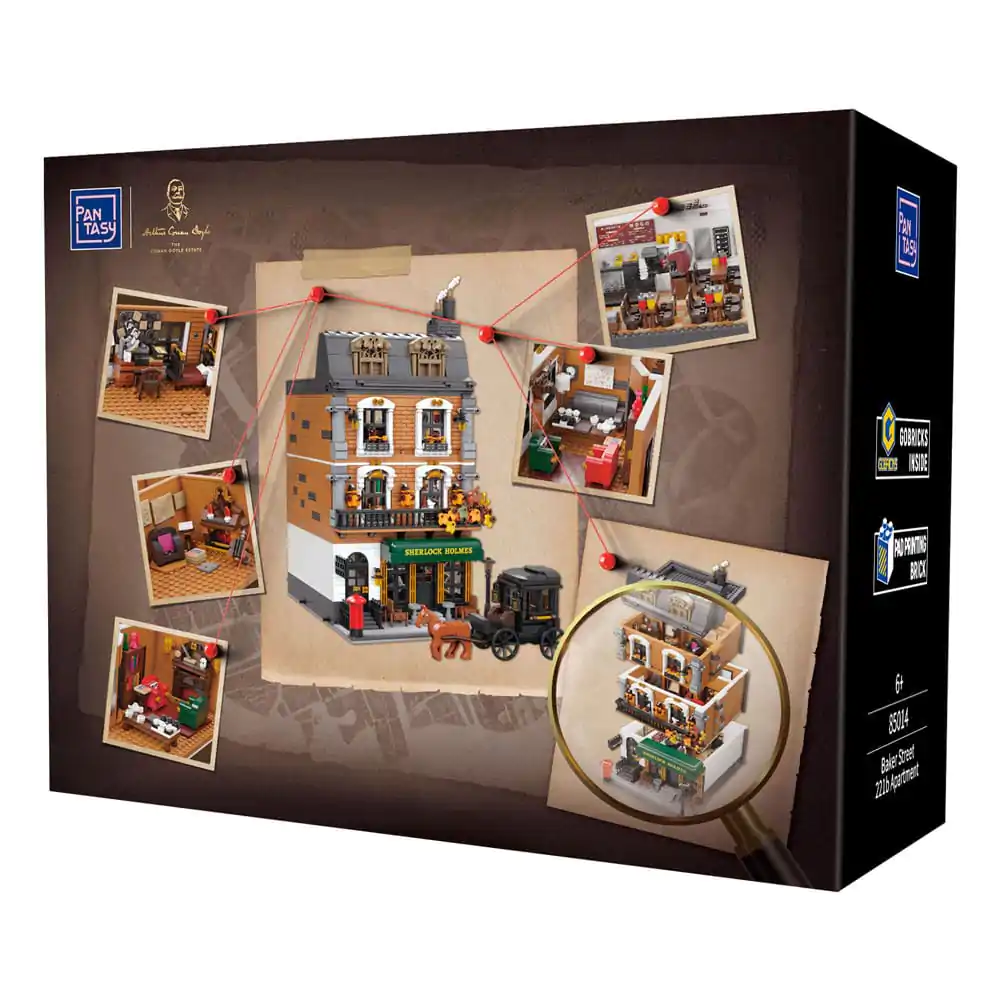 Set de construcție Sherlock Holmes Apartament Strada Baker 221B 42 cm poza produsului