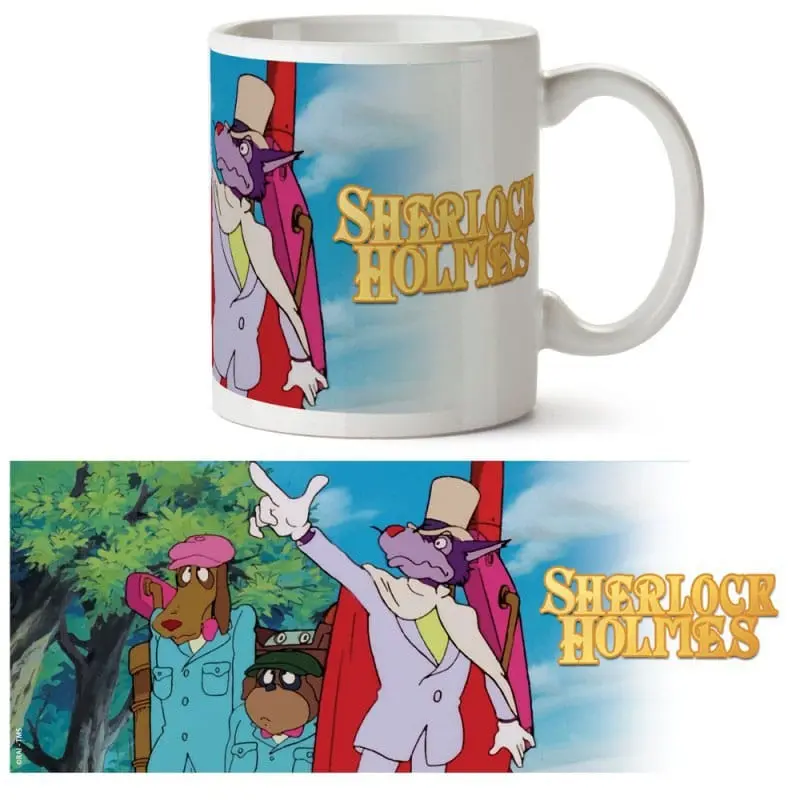 Cana Sherlock Holmes Moriarty poza produsului