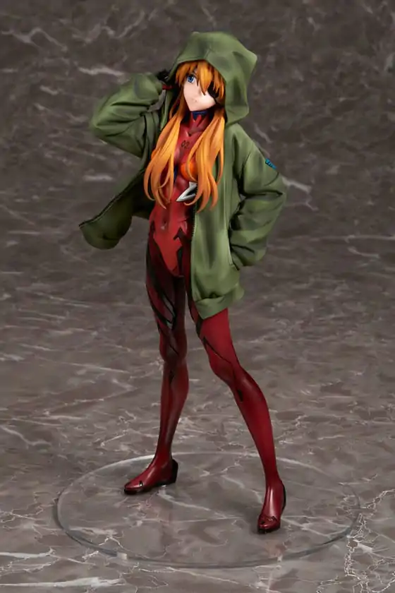 Shin Evangelion Movie Statuie PVC 1/7 Shikinami Asuka Langley Hoodie Ver. 23 cm poza produsului