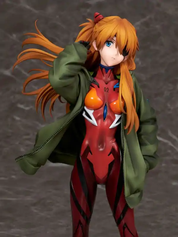 Shin Evangelion Movie Statuie PVC 1/7 Shikinami Asuka Langley Hoodie Ver. 23 cm poza produsului