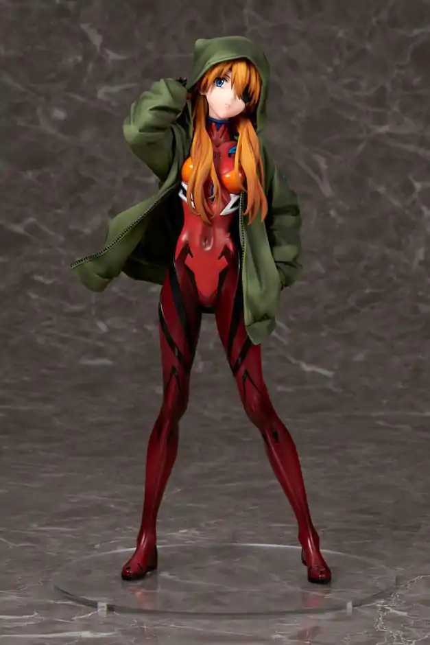 Shin Evangelion Movie Statuie PVC 1/7 Shikinami Asuka Langley Hoodie Ver. 23 cm poza produsului