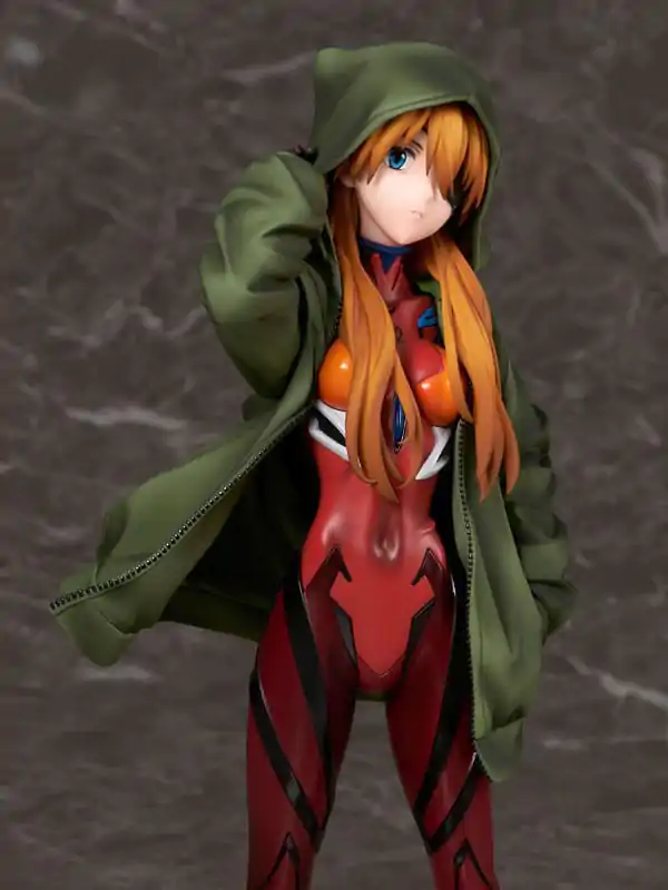 Shin Evangelion Movie Statuie PVC 1/7 Shikinami Asuka Langley Hoodie Ver. 23 cm poza produsului