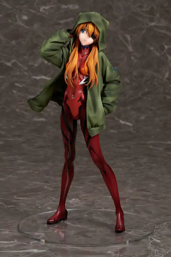 Shin Evangelion Movie Statuie PVC 1/7 Shikinami Asuka Langley Hoodie Ver. 23 cm poza produsului