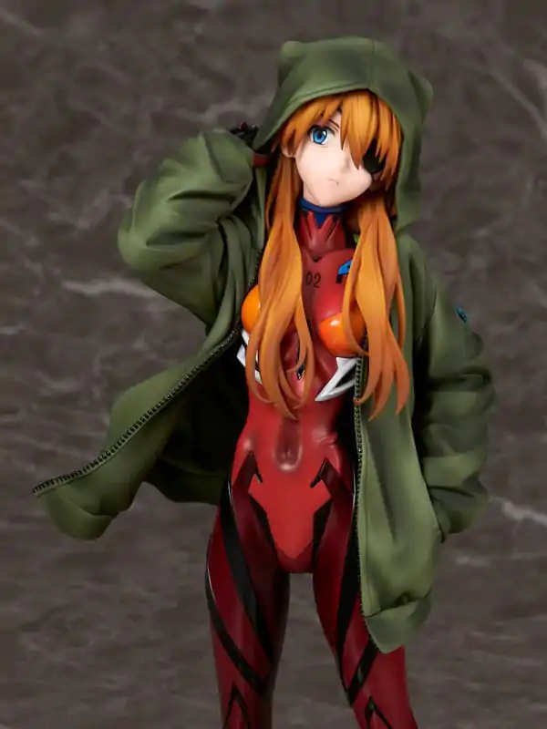 Shin Evangelion Movie Statuie PVC 1/7 Shikinami Asuka Langley Hoodie Ver. 23 cm poza produsului