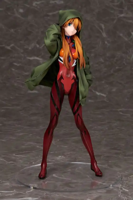 Shin Evangelion Movie Statuie PVC 1/7 Shikinami Asuka Langley Hoodie Ver. 23 cm poza produsului