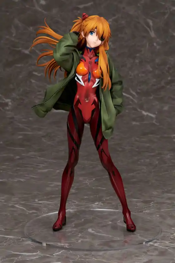 Shin Evangelion Movie Statuie PVC 1/7 Shikinami Asuka Langley Hoodie Ver. 23 cm poza produsului