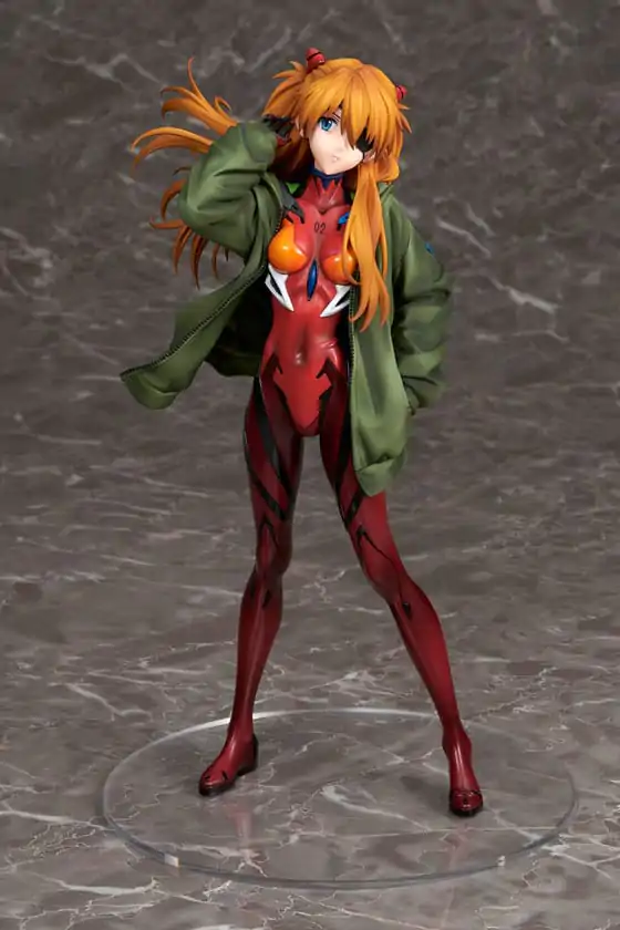 Shin Evangelion Movie Statuie PVC 1/7 Shikinami Asuka Langley Hoodie Ver. 23 cm poza produsului