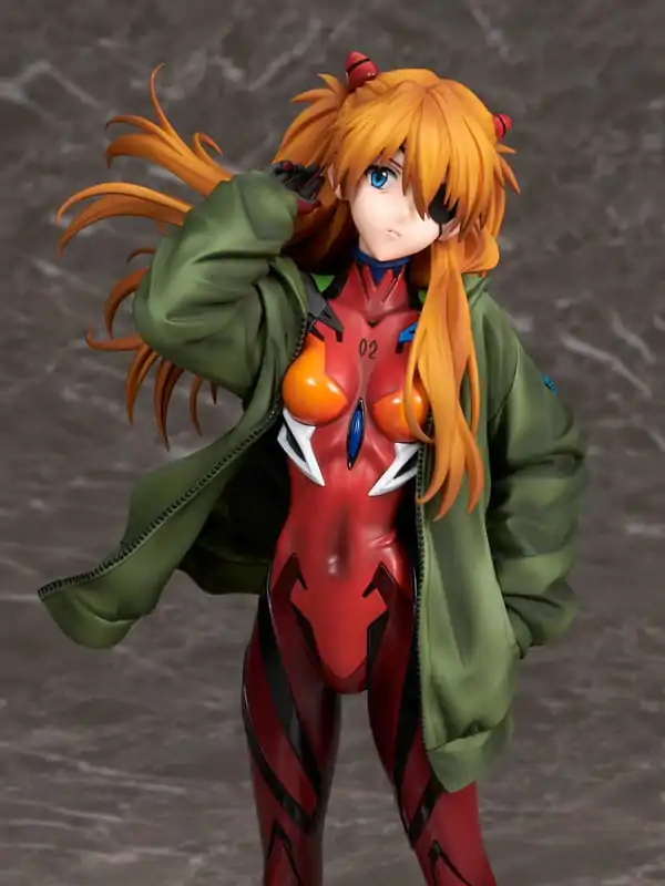 Shin Evangelion Movie Statuie PVC 1/7 Shikinami Asuka Langley Hoodie Ver. 23 cm poza produsului