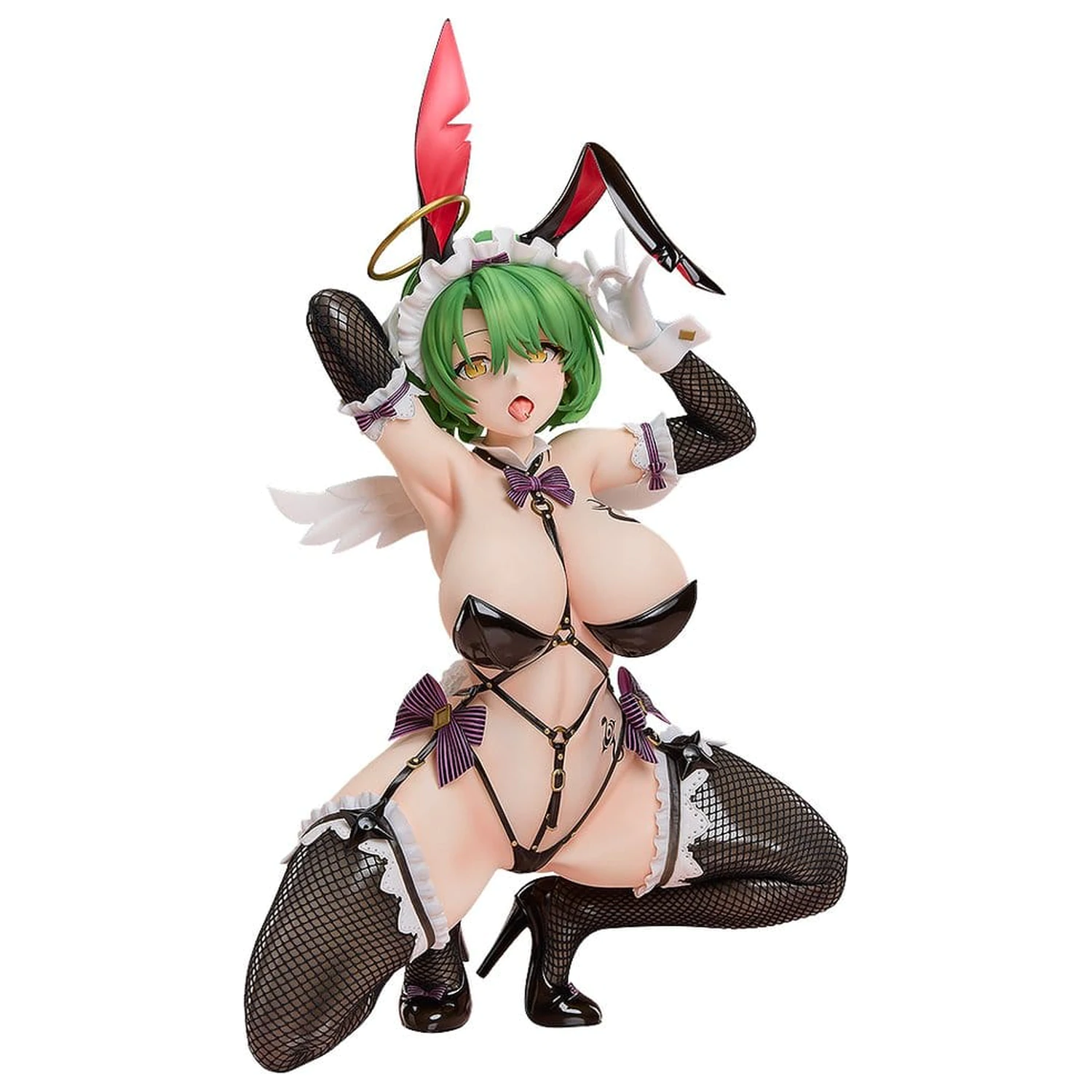 Figurină PVC Shinobi Master Senran Kagura New Link 1/4 Hikage: Bunny Ver. 30 cm poza produsului