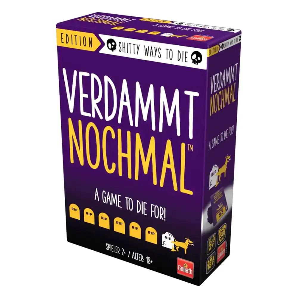 Joc de cărți Shit Happens Shitty Ways to die - German poza produsului