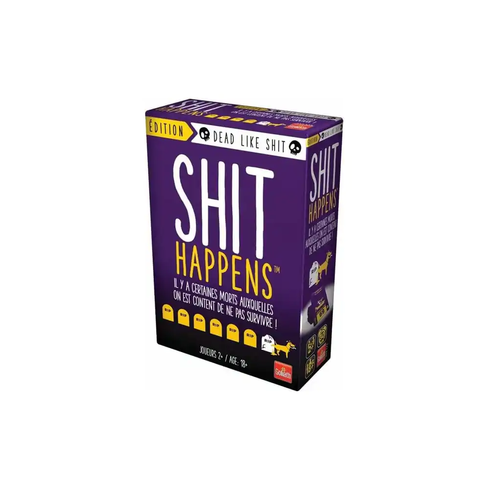 Joc de cărți Shit Happens Shitty Ways to die - German poza produsului