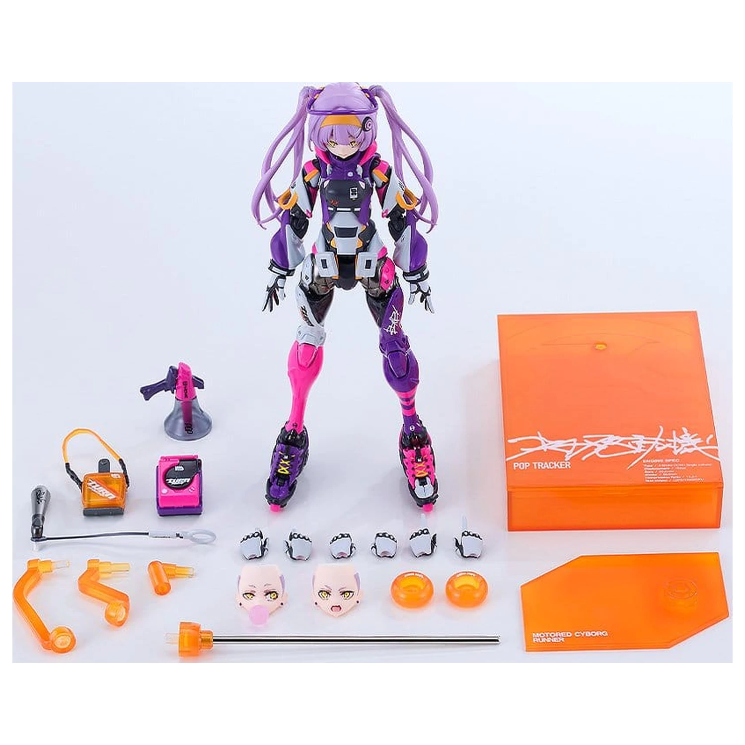 Shojo-Hatsudoki Motored Cyborg Runner Figurina de acțiune SSX-155c Pop Tracker 18 cm poza produsului