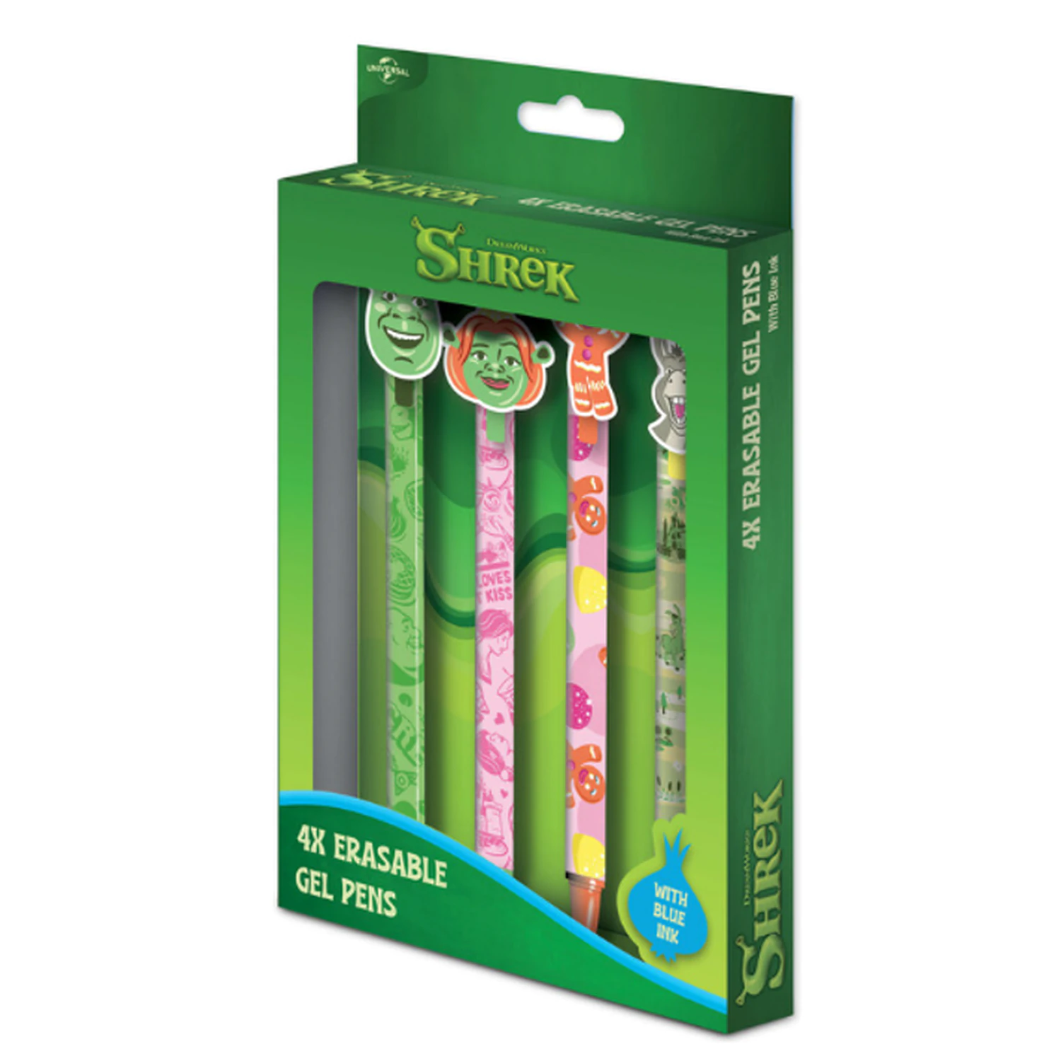 Shrek 4 Head Topper Erasable Gel Pens stilouri cu gel cu stergere poza produsului