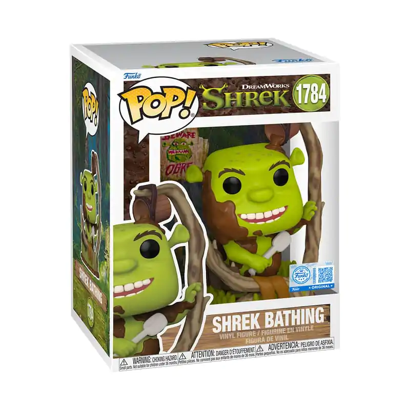Shrek Funko POP! Figura de vinil premium Shrek Bathing *Versiune Exclusiva* 9 cm poza produsului