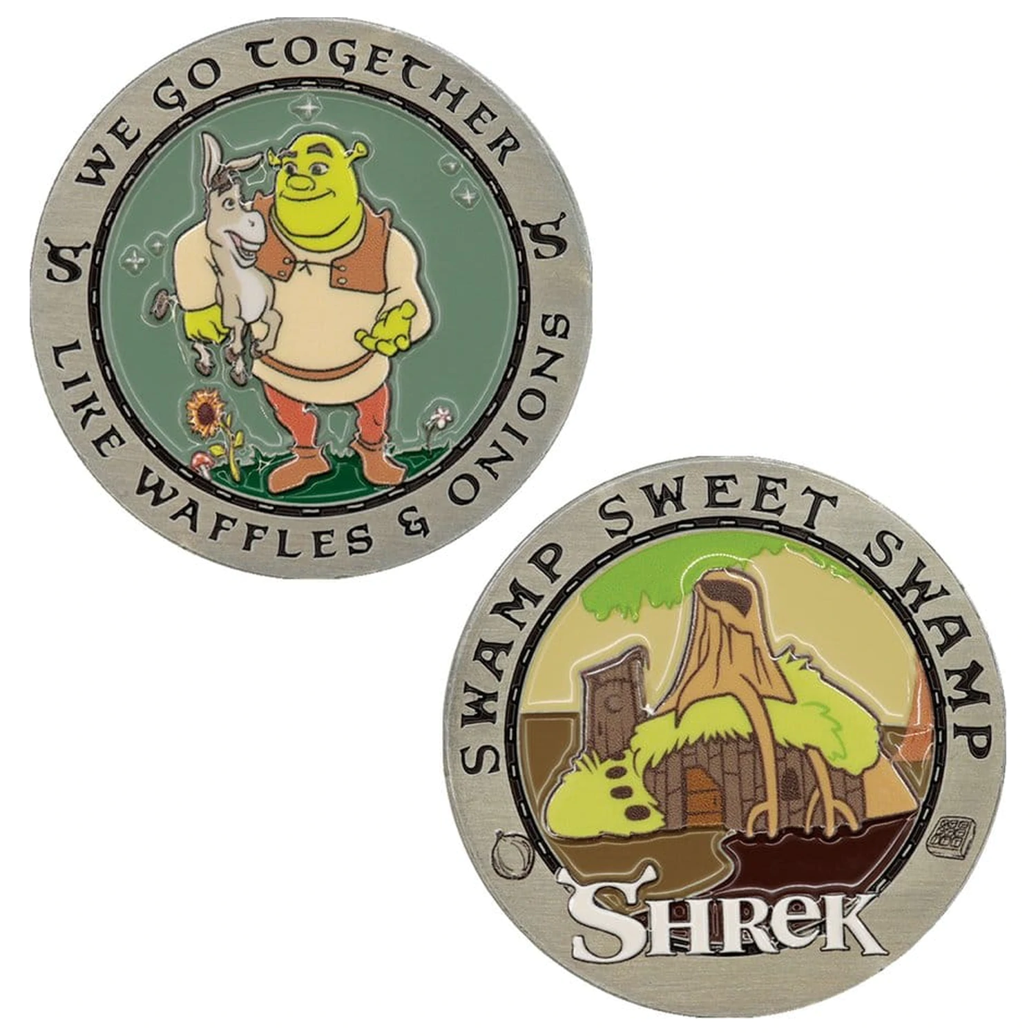 Shrek Collectable Coin Swamp Sweet Swamp Limited Edition poza produsului