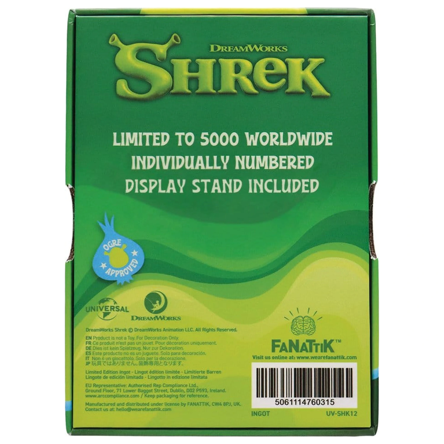 Shrek Lingou Editie Limitata Stil Vitraliu poza produsului