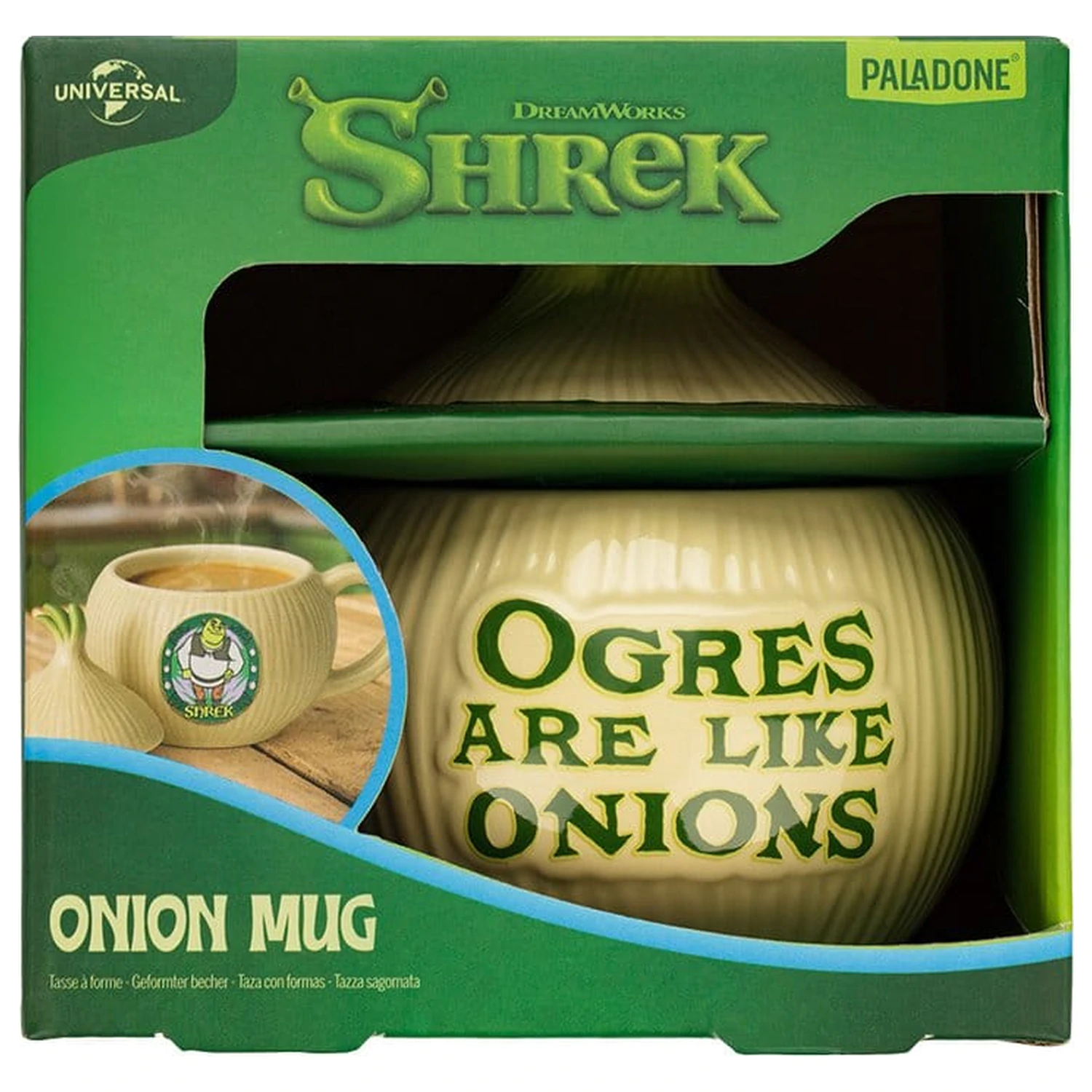 Cana Shrek Onion cu capac poza produsului
