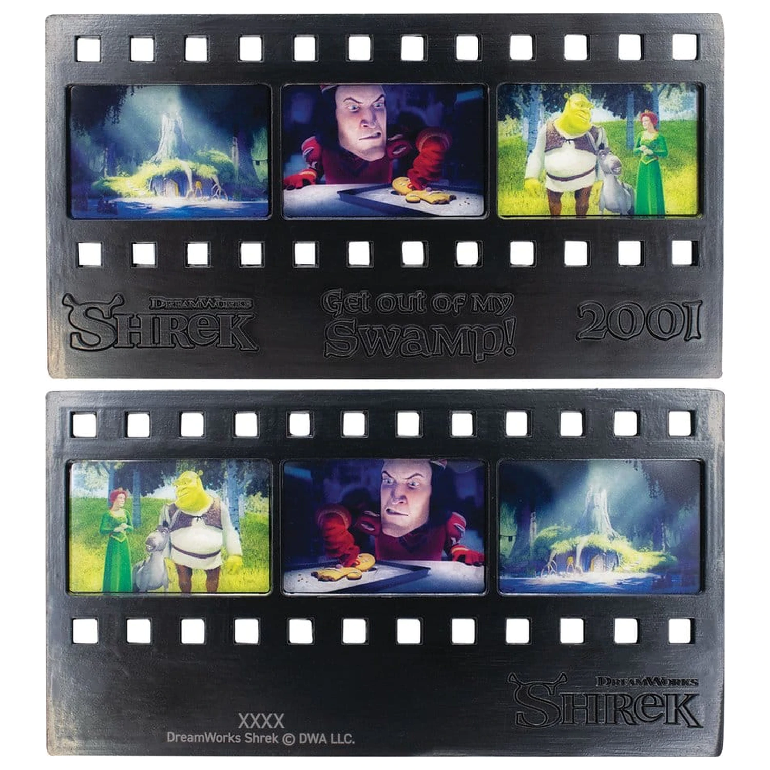 Shrek Replica Metal Film Strip Editie Limitata 12 cm poza produsului