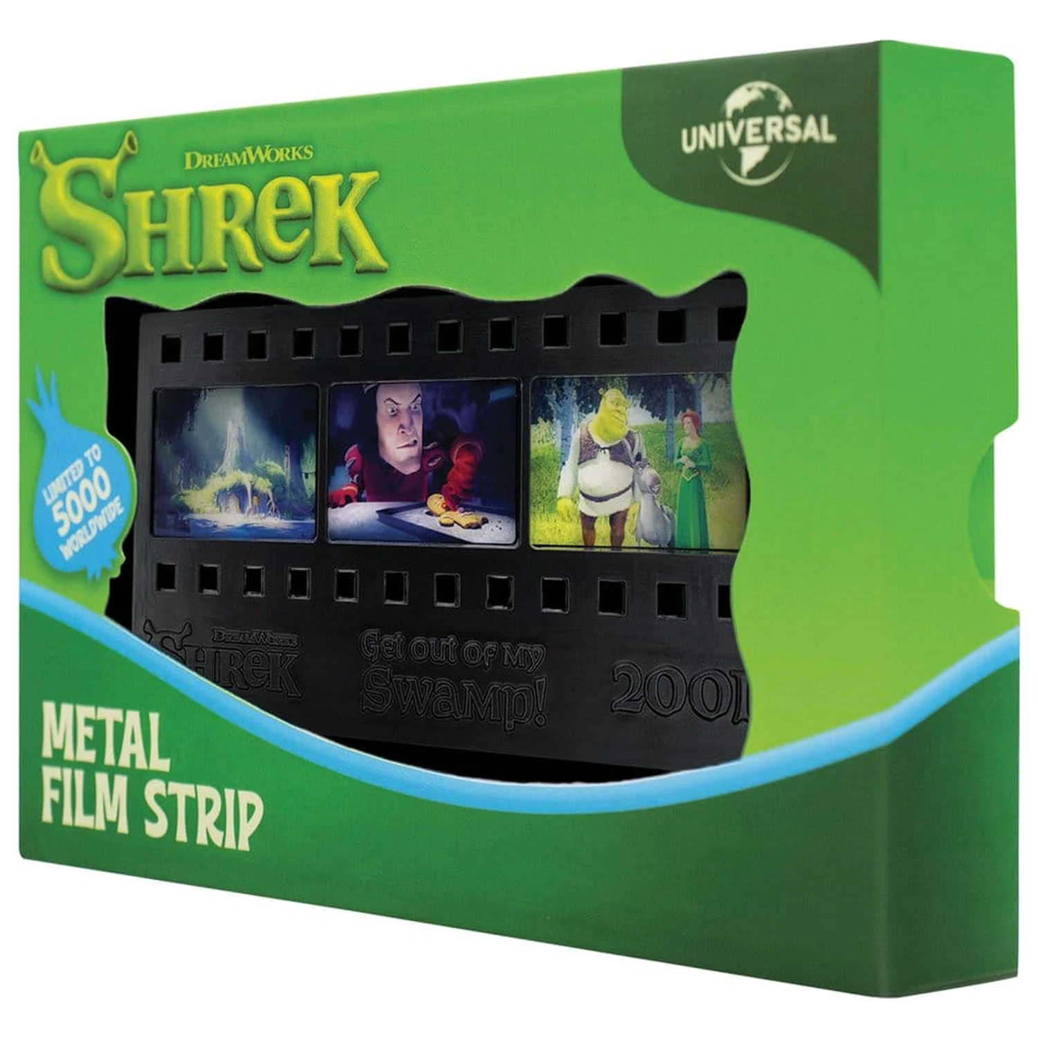 Shrek Replica Metal Film Strip Editie Limitata 12 cm poza produsului