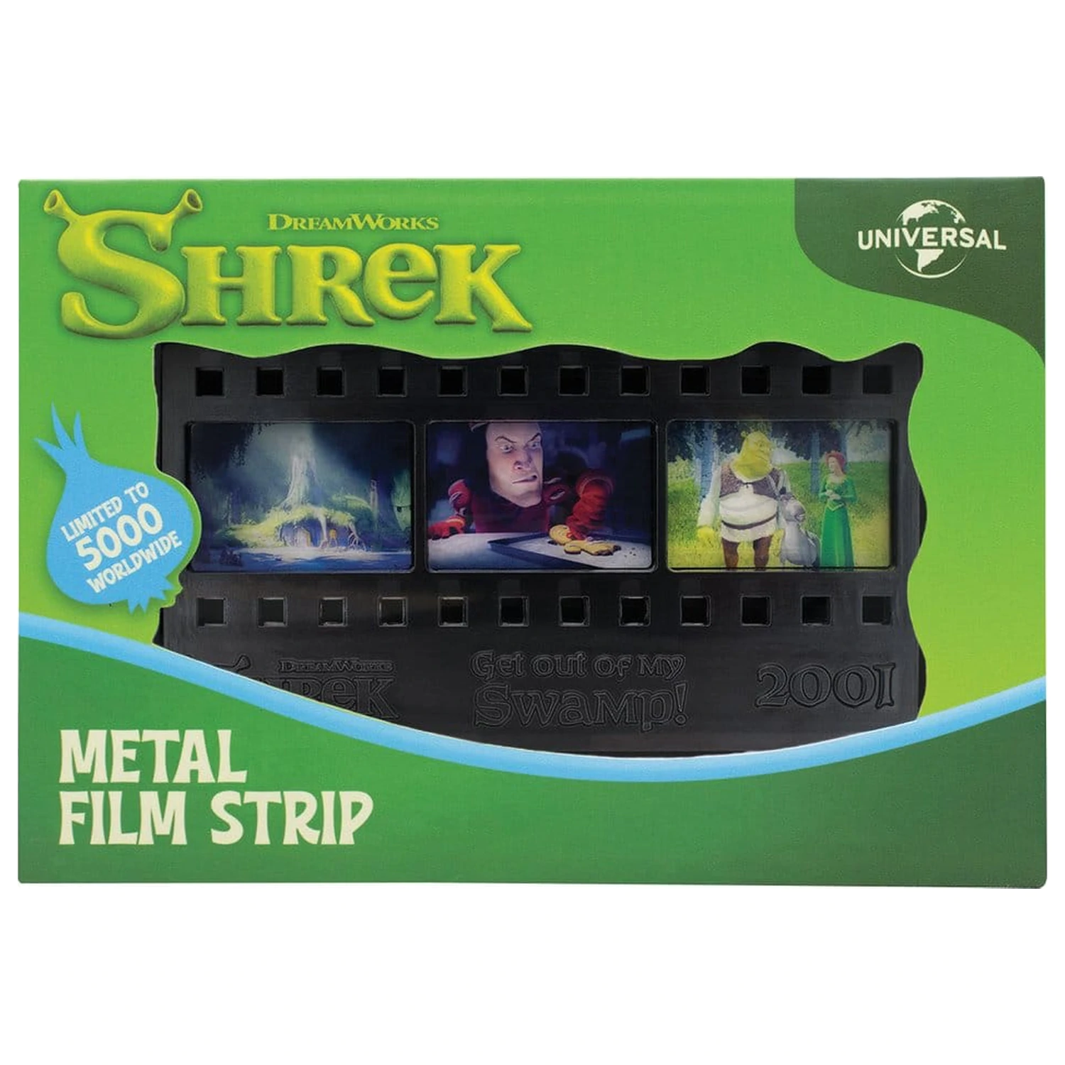 Shrek Replica Metal Film Strip Editie Limitata 12 cm poza produsului