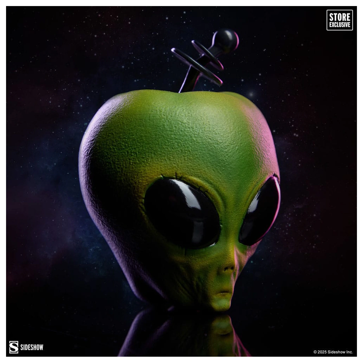 Sideshow Originals Replica Măr Alien Măr (Varianta Verde) 11 cm poza produsului