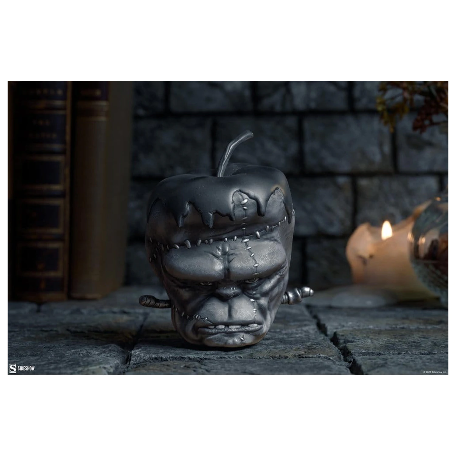 Sideshow Originals Replica Monster Apple (Varianta Gri) 10 cm poza produsului