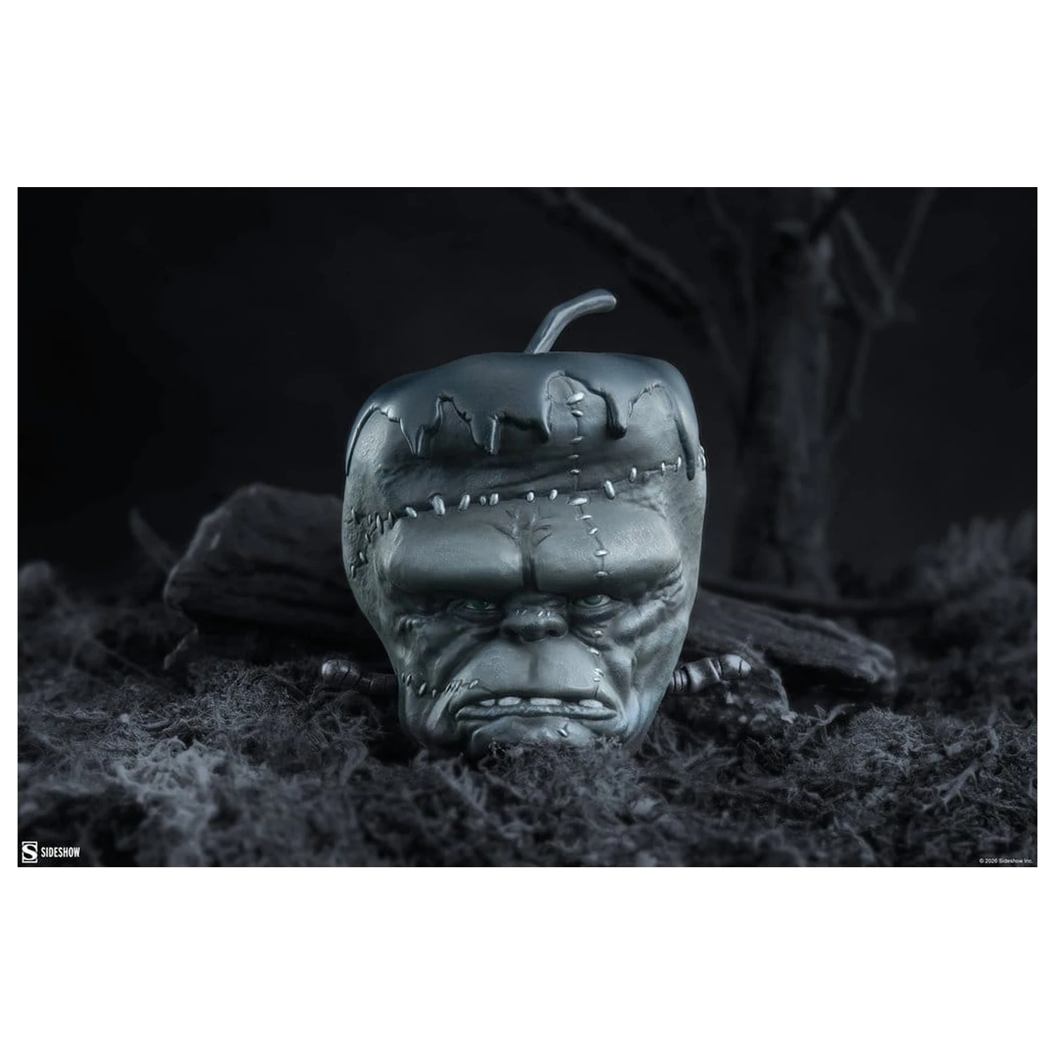 Sideshow Originals Replica Monster Apple (Varianta Gri) 10 cm poza produsului