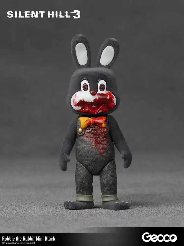 Silent Hill 3 Mini Figurina Acțiune Iepurele Robbie Mini Versiune Neagră 10 cm poza produsului