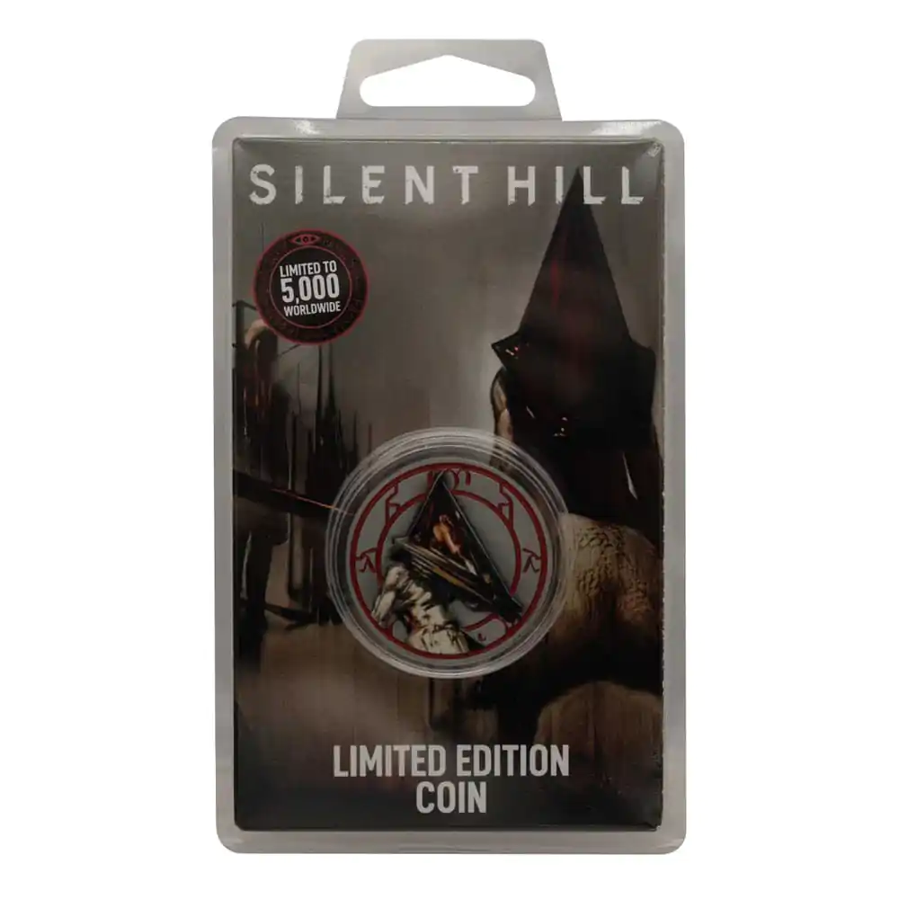 Monedă de colecție Silent Hill Pyramid Head ediție limitată poza produsului