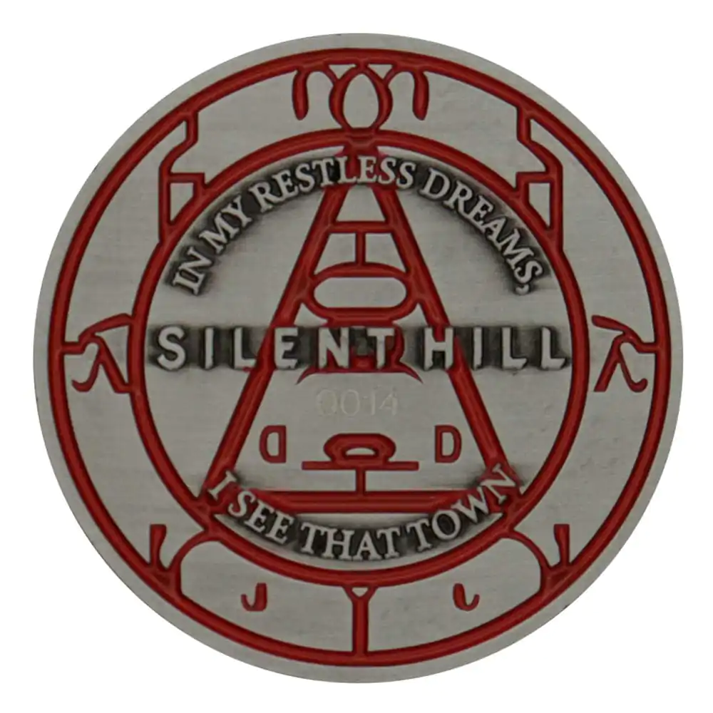 Monedă de colecție Silent Hill Pyramid Head ediție limitată poza produsului