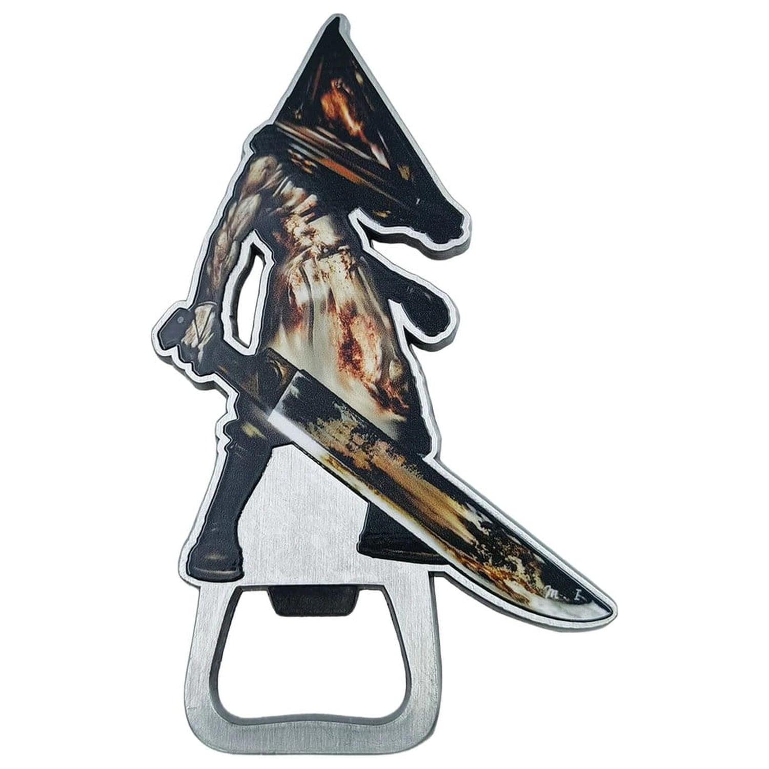 Silent Hill Desfacator de sticle Pyramid Head Magnetic 6 x 9 cm poza produsului