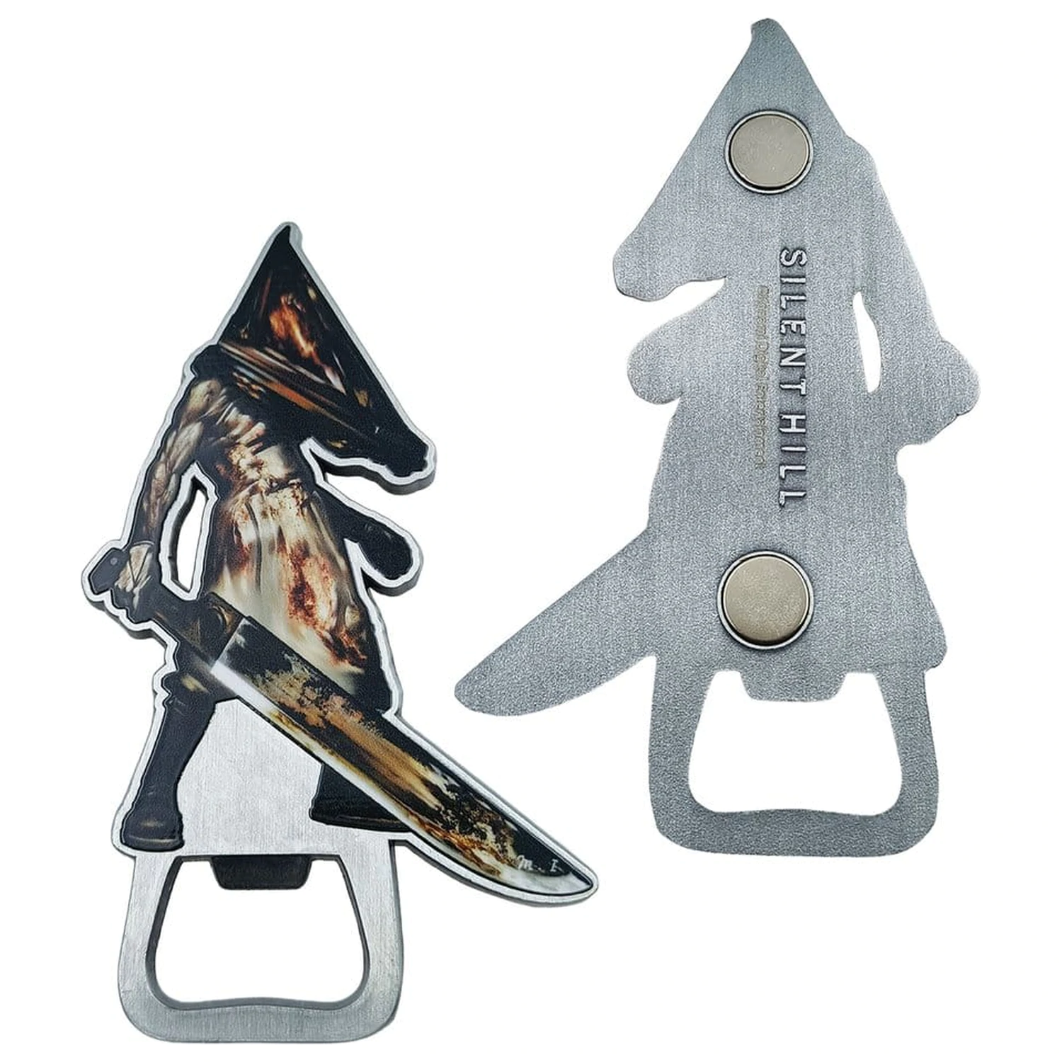 Silent Hill Desfacator de sticle Pyramid Head Magnetic 6 x 9 cm poza produsului