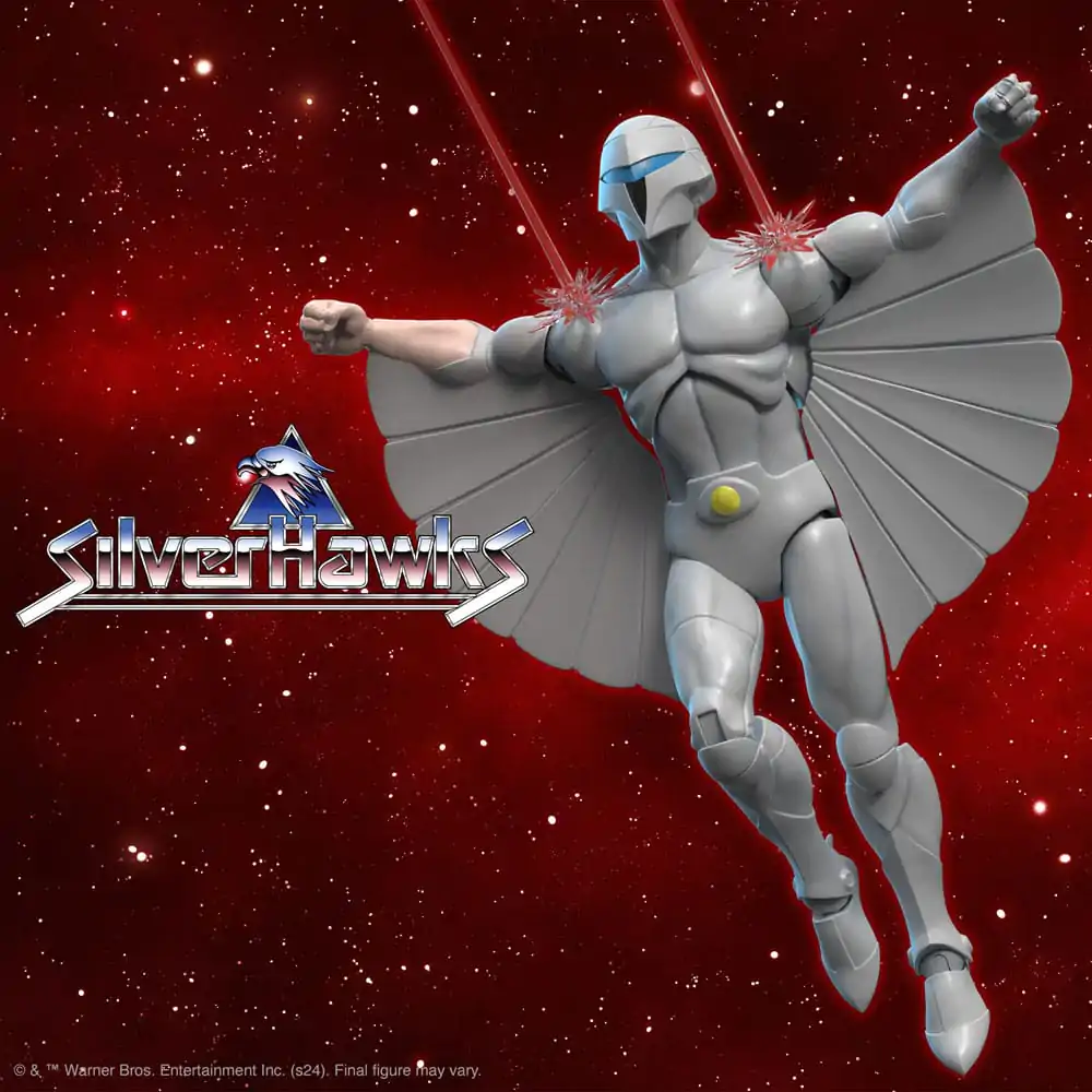 SilverHawks Ultimates Action Figure Darkbird 18 cm figurină de acțiune poza produsului