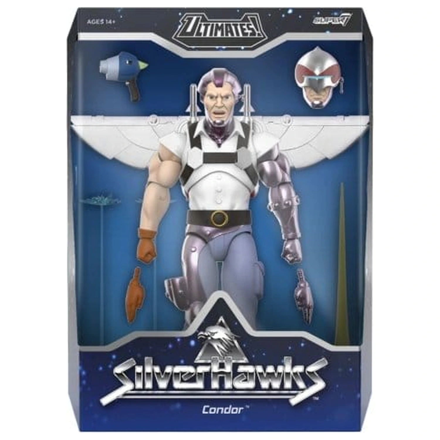 Silverhawks Ultimates Figura de acțiune valul 07 Condor (Toon) poza produsului
