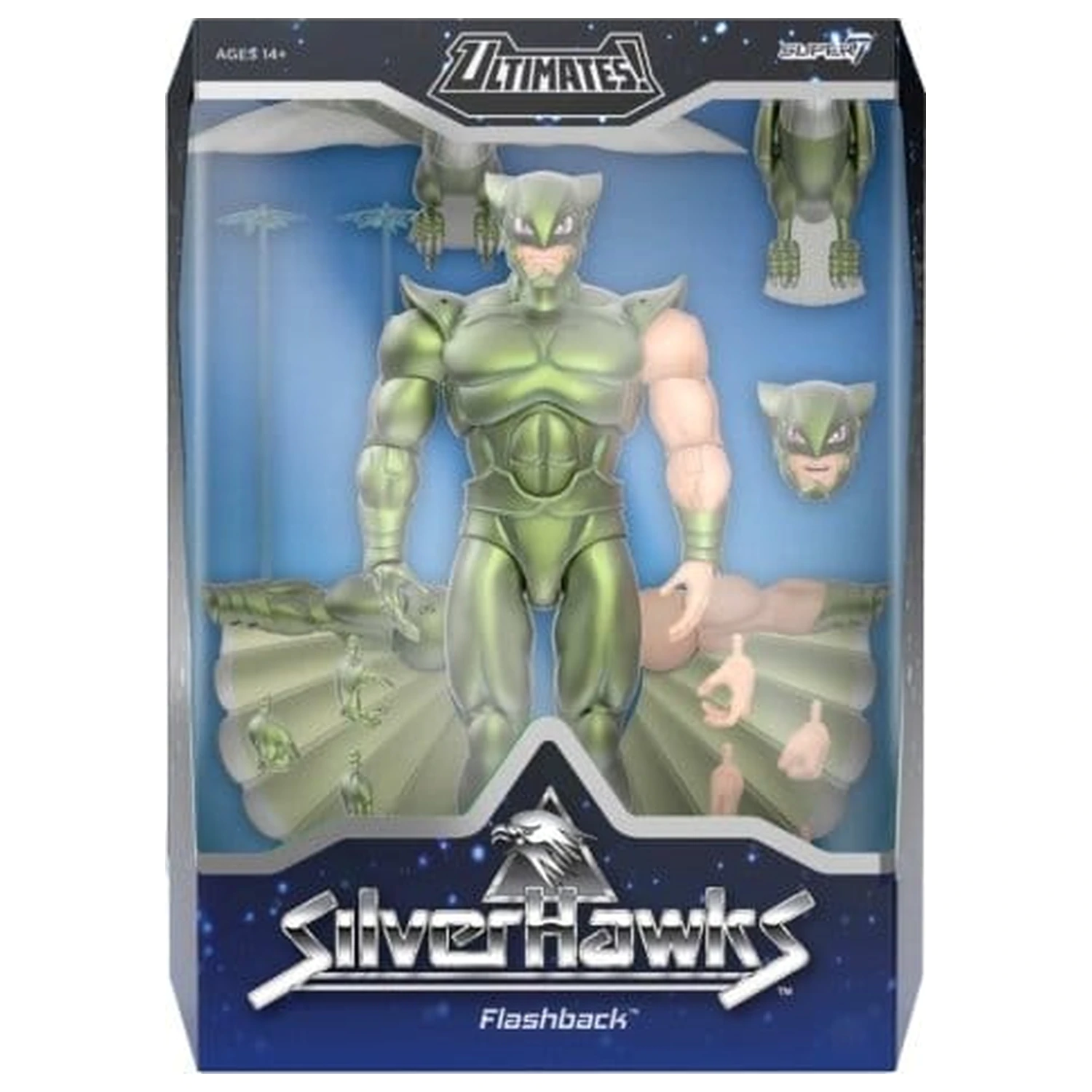 Silverhawks Ultimates Figurină de acțiune Wave 07 Flashback (Toon) poza produsului