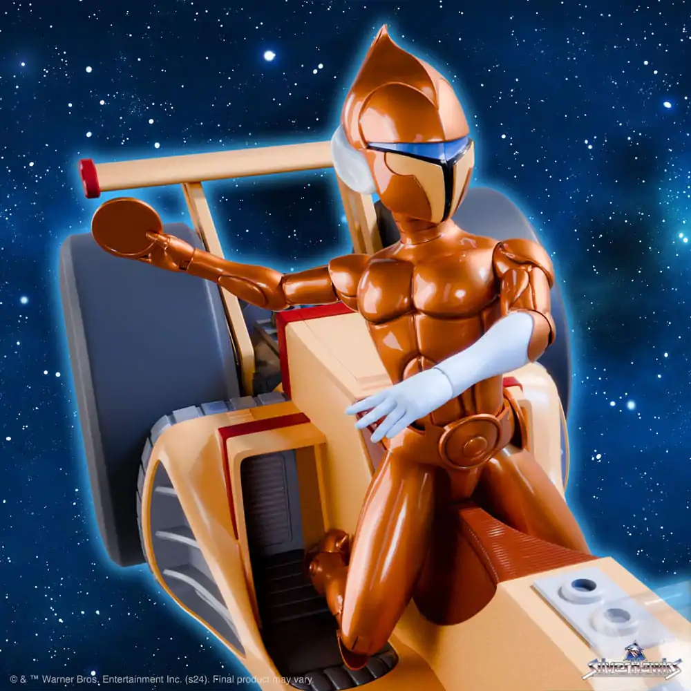 SilverHawks Ultimates Figurina de Acțiune Seria 2 Copper Kidd (Aspect Adevărat din Desene Animate) 18 cm poza produsului