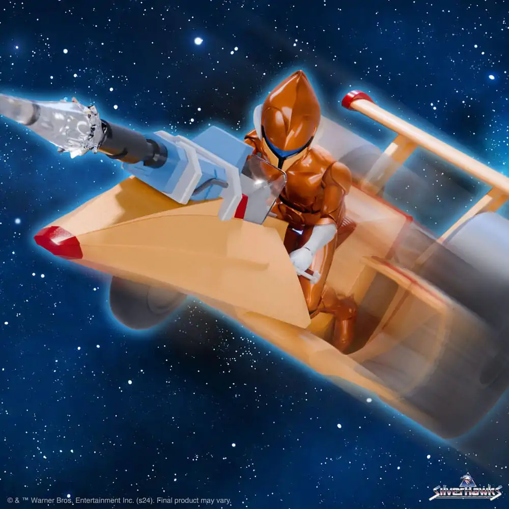 SilverHawks Ultimates Figurina de Acțiune Seria 2 Copper Kidd (Aspect Adevărat din Desene Animate) 18 cm poza produsului