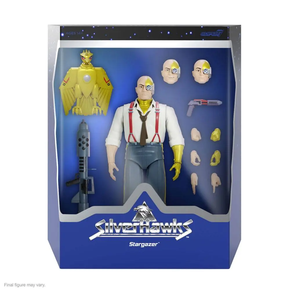 SilverHawks Ultimates Figurina de acțiune Comandant Stargazer 18 cm poza produsului