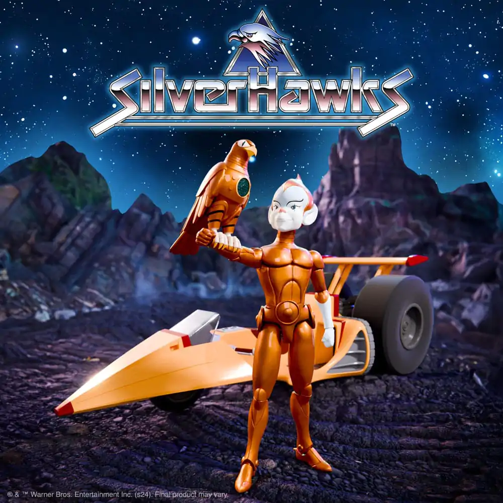 SilverHawks Ultimates Vehicul Seria 5 Space Racer 18 cm poza produsului