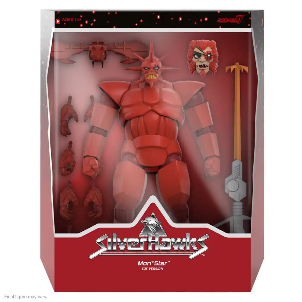 Figurină de acțiune SilverHawks Ultimates Mon*Star (Versiune Jucărie) 18 cm poza produsului