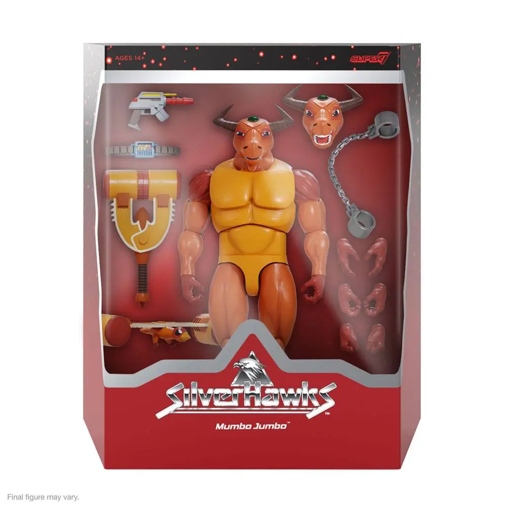 SilverHawks Ultimates figurină de acțiune Mumbo Jumbo 18 cm poza produsului