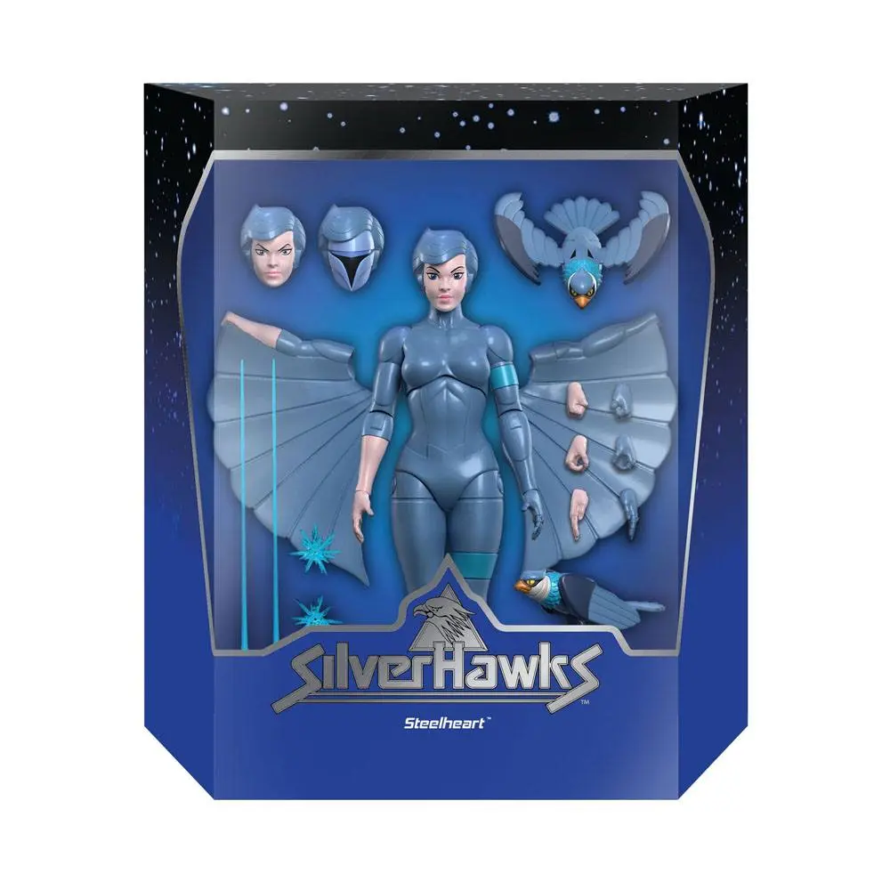SilverHawks Ultimates figurină de acțiune Steelheart 18 cm poza produsului
