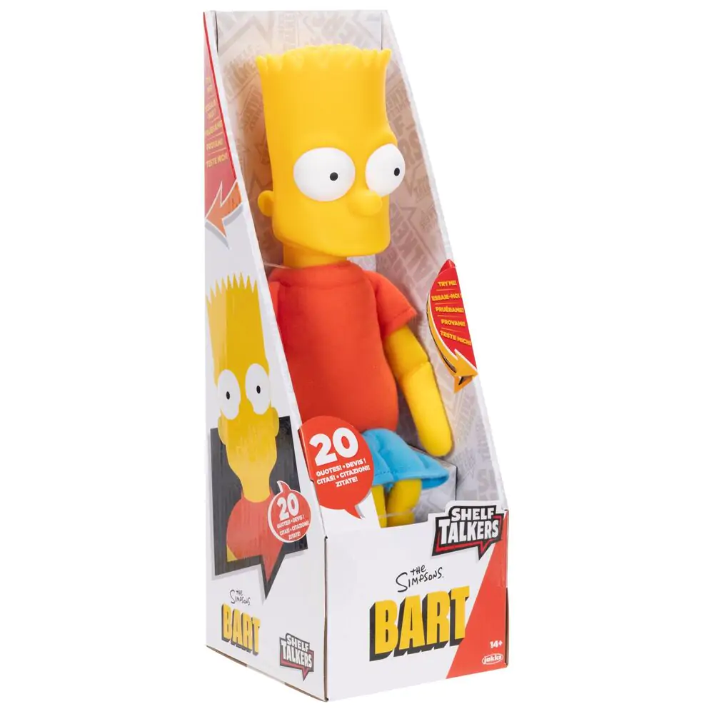 Figurină de pluș Simpsons Bart 33 cm poza produsului