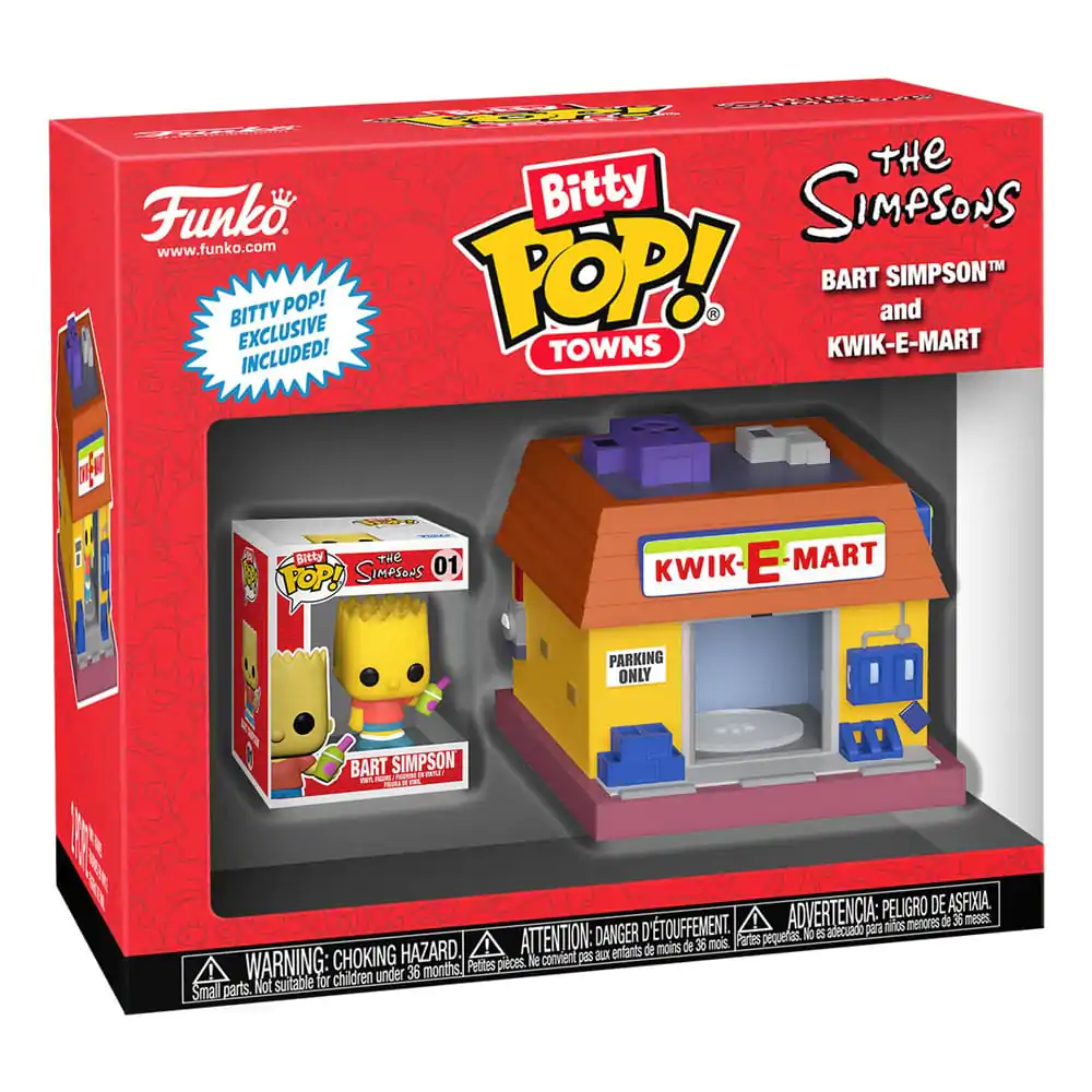 Simpsons Bitty Funko POP! Town figurină de vinil Kwik-E-Mart poza produsului