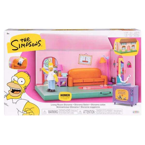 Simpsons Mini Figure Set de Joacă Living Room poza produsului