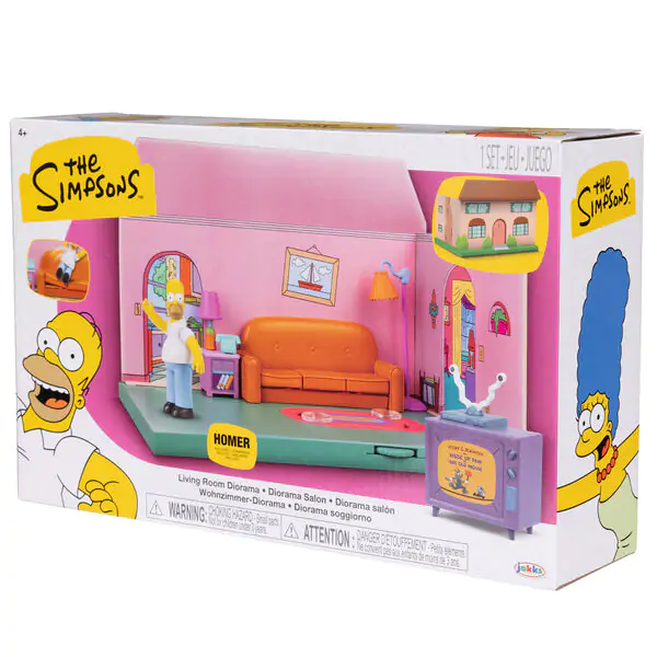 Simpsons Mini Figure Set de Joacă Living Room poza produsului