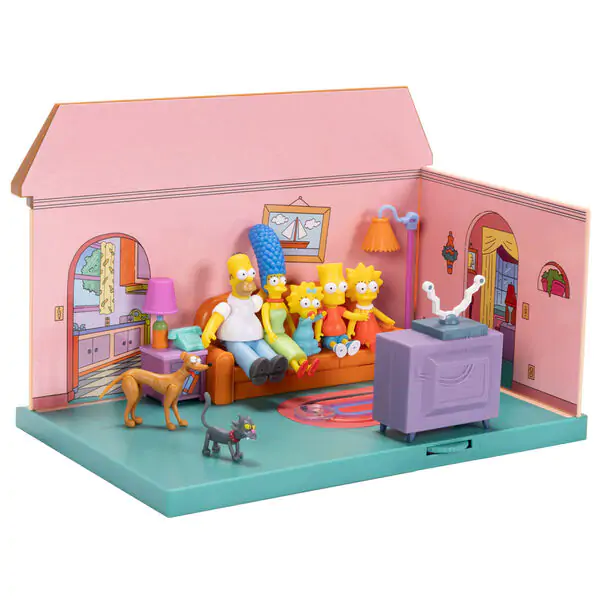 Simpsons Mini Figure Set de Joacă Living Room poza produsului