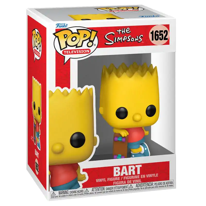 Simpsons Pop! Figurină de animație din vinil Bart 9 cm poza produsului