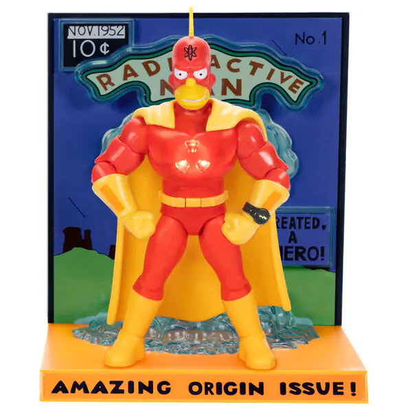 Simpsons Premium Action Figure Radioactive Man 13 cm figurină de acțiune poza produsului