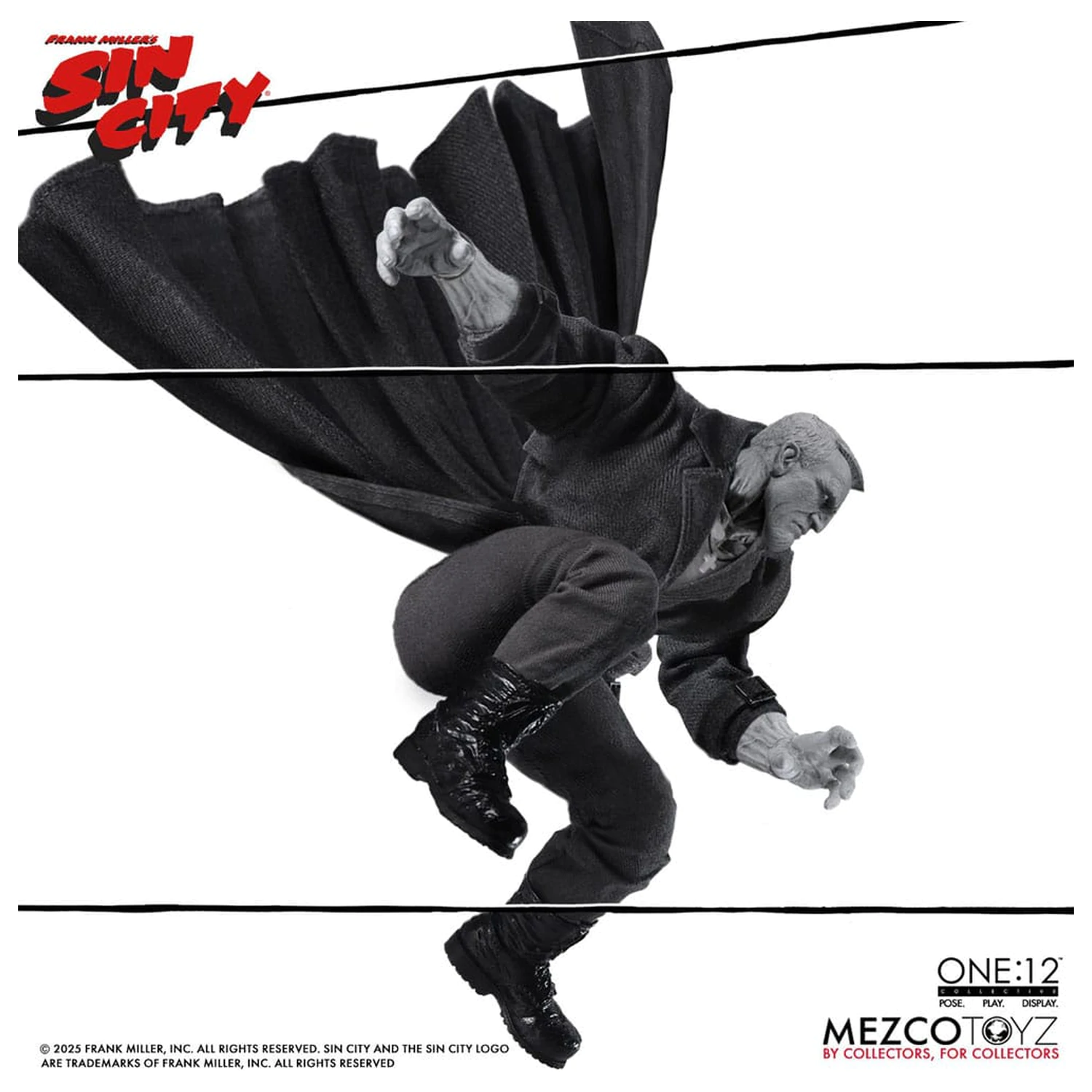 Sin City Action Figure 1/12 Marv 17 cm poza produsului